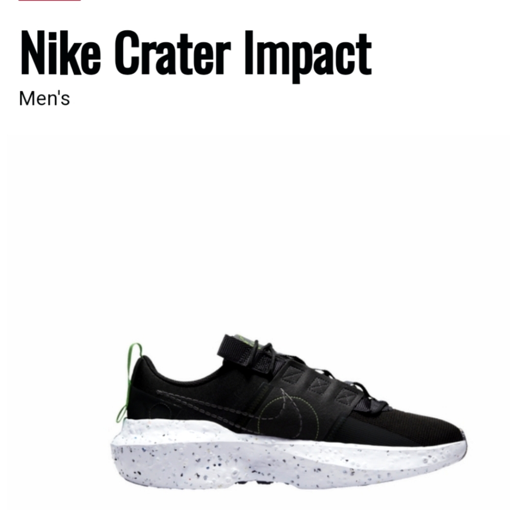 Nike crater impact